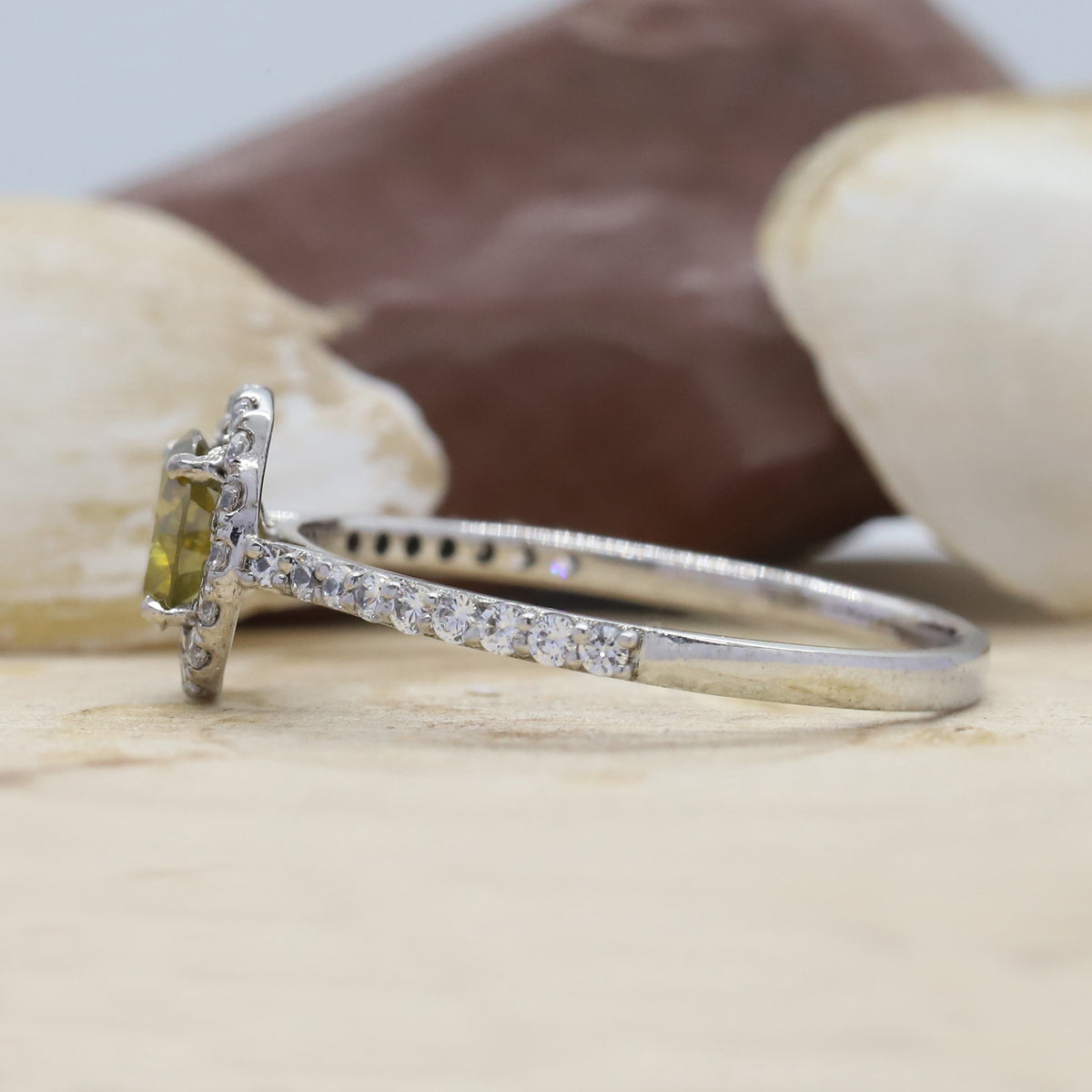 Round Diamond, Yellow Diamond, Natural Diamond Ring, Engagement Ring, Wedding Ring, Diamond Ring