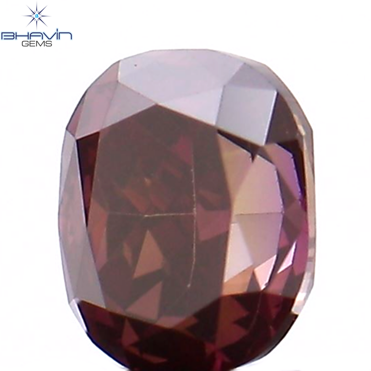 0.27 CT Natural Oval Diamond Enhanced Pink Color Clarity VS1 (3.91 MM)