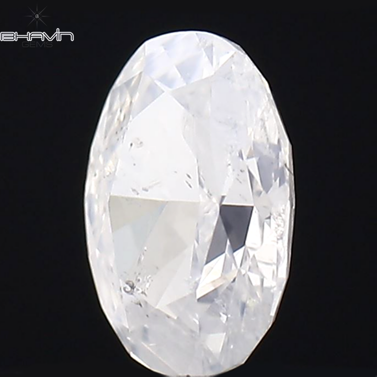 0.22 CT 楕円形 天然ダイヤモンド ピンク色 I1 クラリティ (4.28 MM)