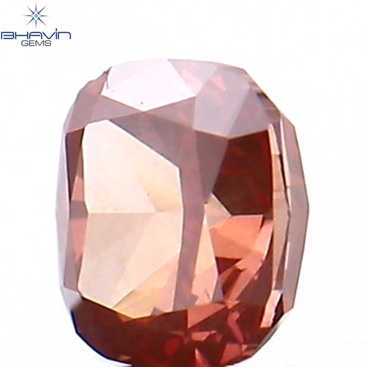 0.12 CT Natural Cushion Diamond Enhanced Pink Color Clarity SI2 (2.83 MM)