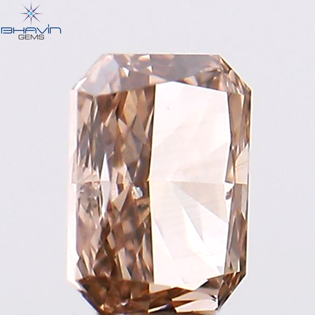 0.18 CT Natural Radiant Diamond Pink Color Clarity VS1 (3.75 MM)