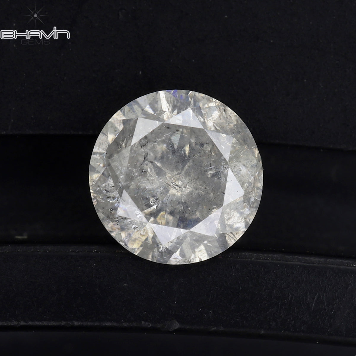 0.42 CT Natural Round Diamond White Color Clarity I3 (4.80 MM)