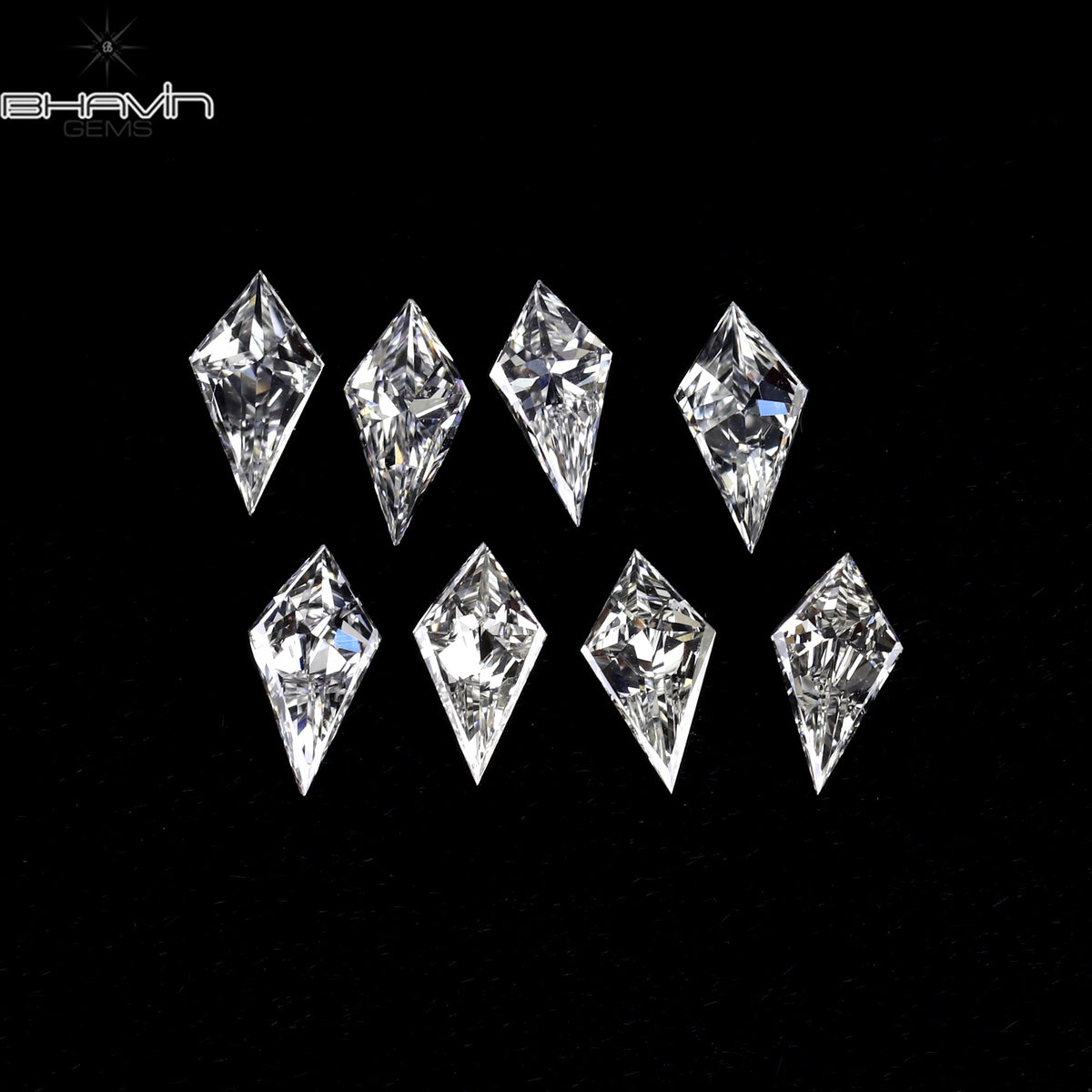 0.10 CT Natural Kite Diamond White (G+) Color Clarity VS (5.00 MM)