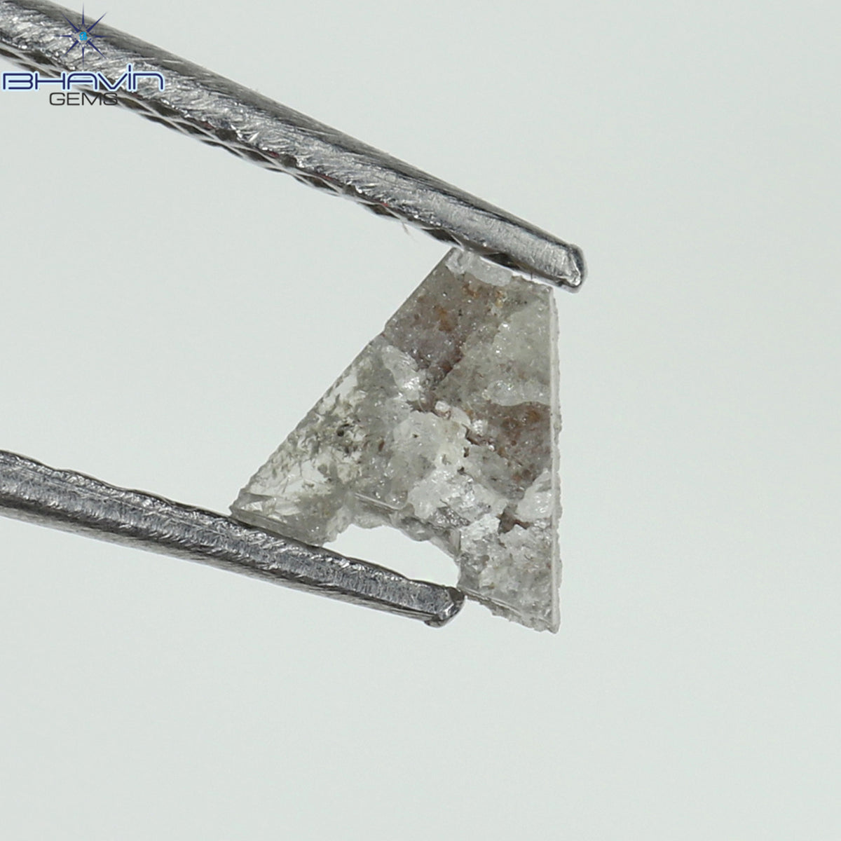 0.24 CT Natural Alphabet Diamond Salt And Pepper Color Clarity I3 (4.60 MM)