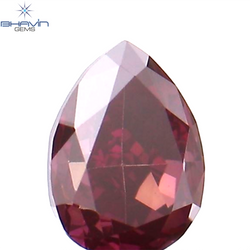 0.23 CT Pear Shape Natural Diamond Pink Color VS1 Clarity (4.23 MM)