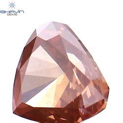 0.15 CT Heart Shape Enhanced Pink Color Natural Loose Diamond SI1 Clarity (3.58 MM)