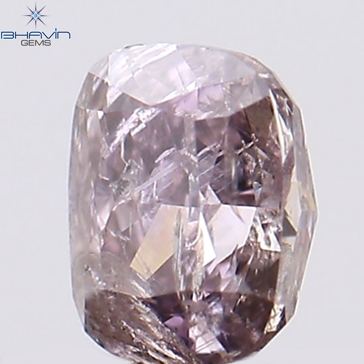 0.06 CT クッションシェイプ 天然ダイヤモンド ピンクカラー VS2 クラリティ (2.30 MM)
