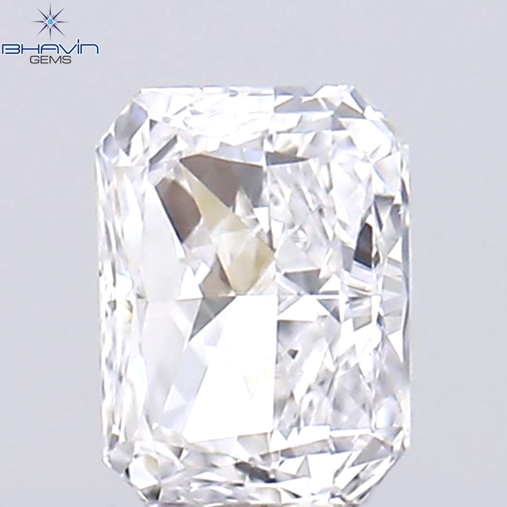 GIA Certified 0.27 CT Radiant Shape Natural Diamond Whie (E) Color VS1 Clarity (4.02 MM)