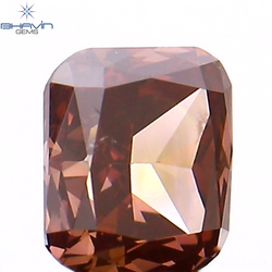 0.19 CT Cushion Shape Natural Loose Diamond Enhanced Pink Color VS1 Clarity (3.42 MM)