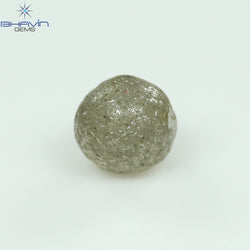 1.19 CT ラフシェイプ ホワイト カラー 天然ダイヤモンド I3 クラリティ (5.37 MM)