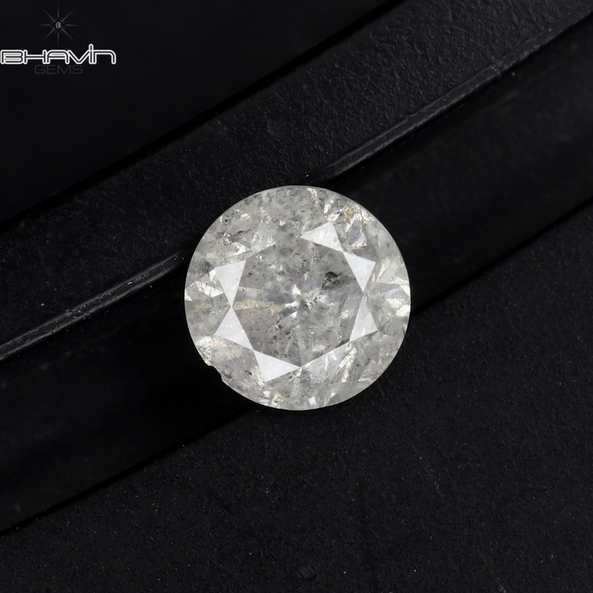 0.36 CT Natural Round Diamond White Color Clarity I3 (4.36 MM)