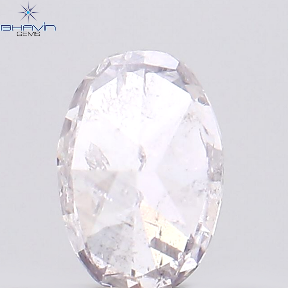0.22 CT Natural Oval Diamond Pink Color Clarity I1 (4.28 MM)