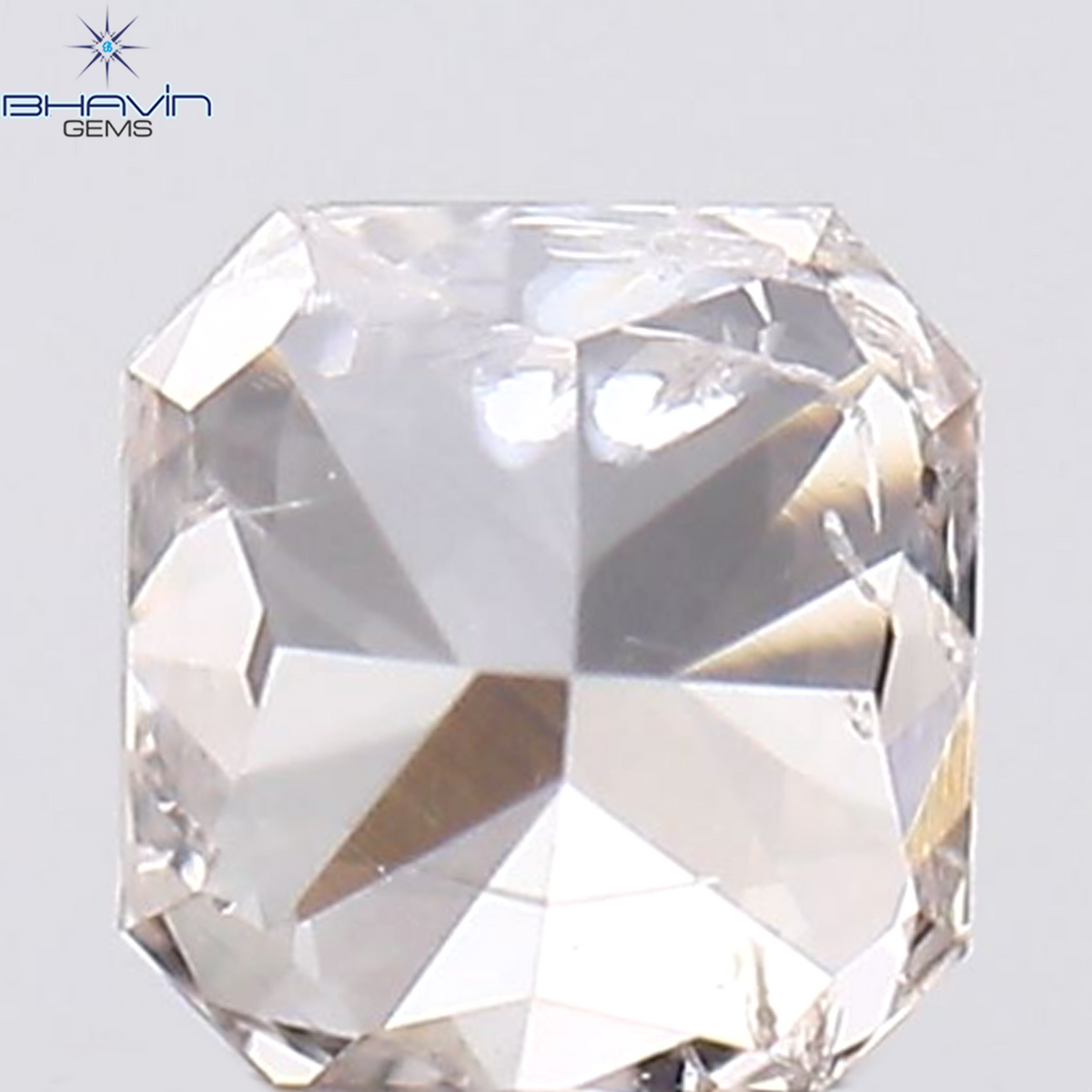 0.11 CT Natural Radiant Diamond Pink Color Clarity SI2 (2.73 MM)