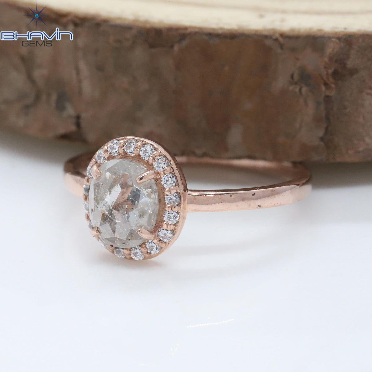 Oval Diamond, Natural Diamond Ring, White Diamond, Gold Ring, Engagement Ring, Wedding Ring, Diamond Ring