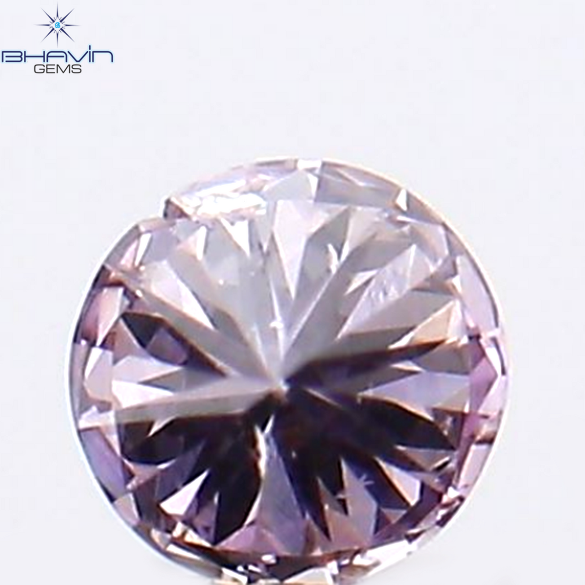 0.04 CT Natural Round Diamond Pink Color Clarity SI1 (2.21 MM)
