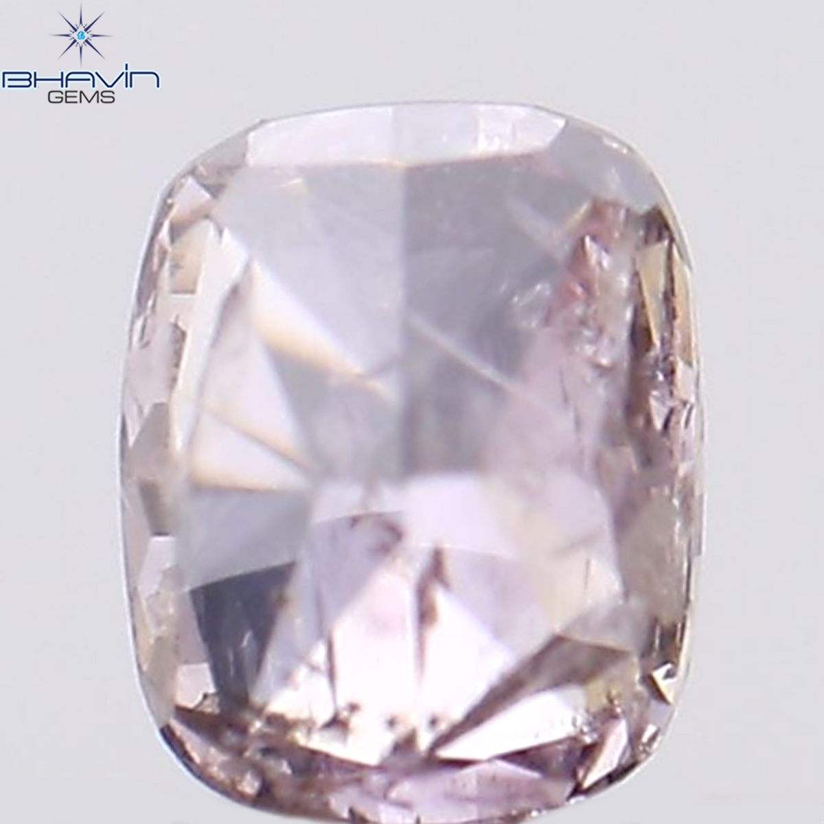 0.06 CT クッションシェイプ 天然ダイヤモンド ピンクカラー VS2 クラリティ (2.30 MM)