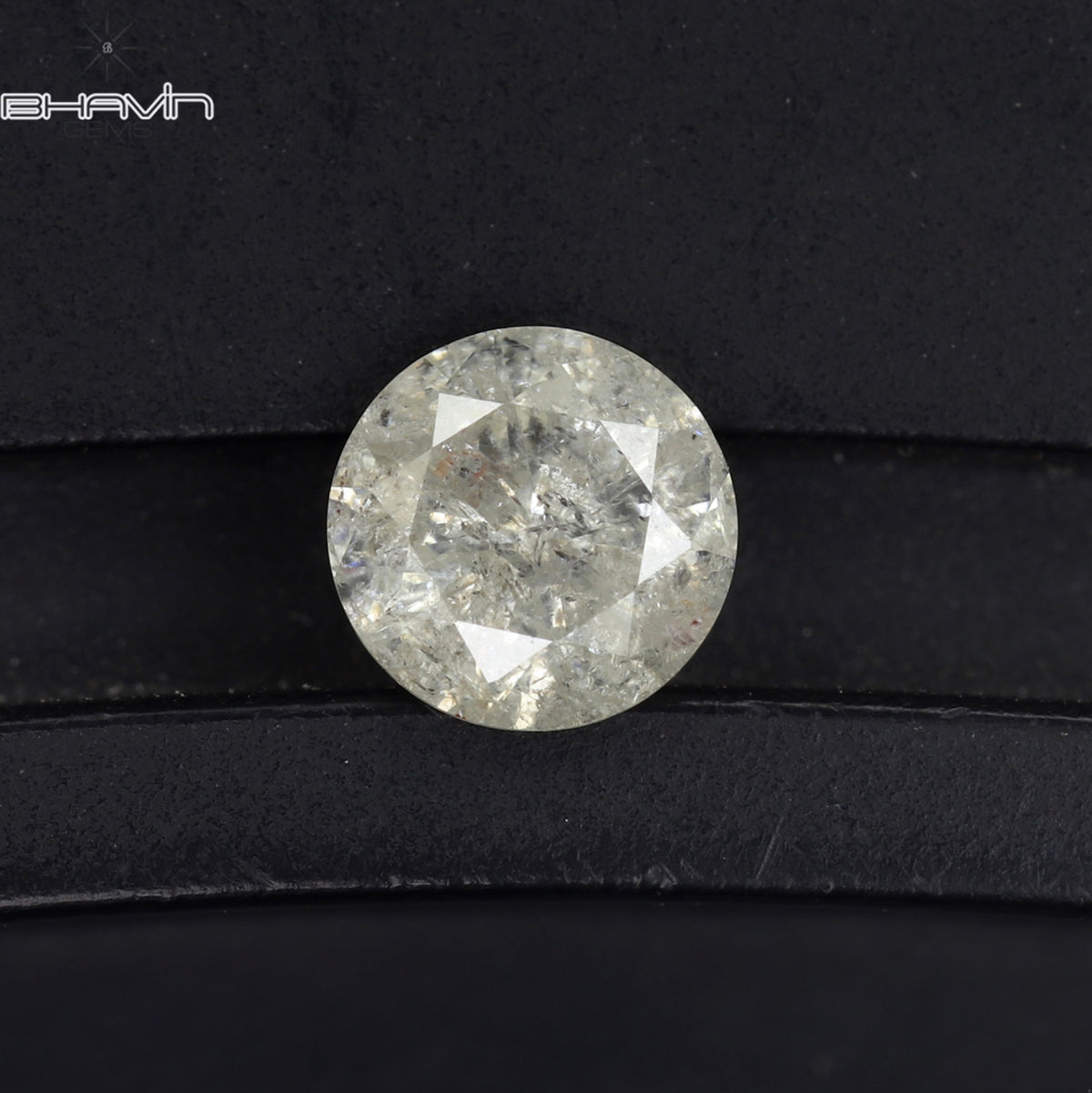0.39 CT Natural Round Diamond White Color Clarity I3 (4.65 MM)