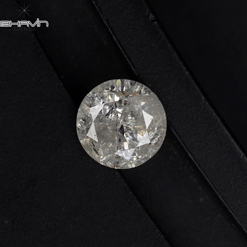 0.29 CT Round Shape Natural Loose Diamond White Color I3 Clarity ( 4.19 MM)