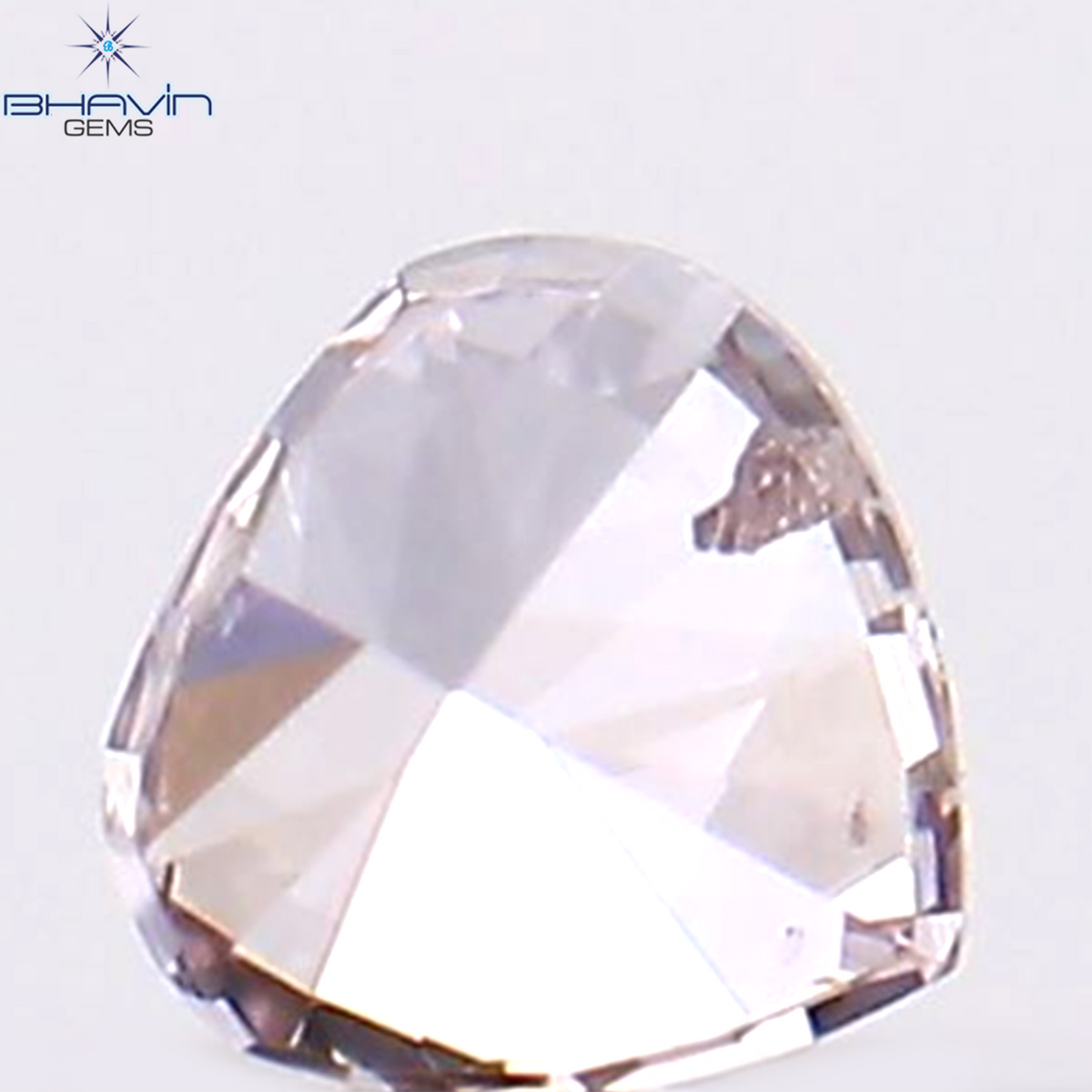 0.06 CT Natural Heart Diamond Pink Color Clarity SI1 (2.28 MM)