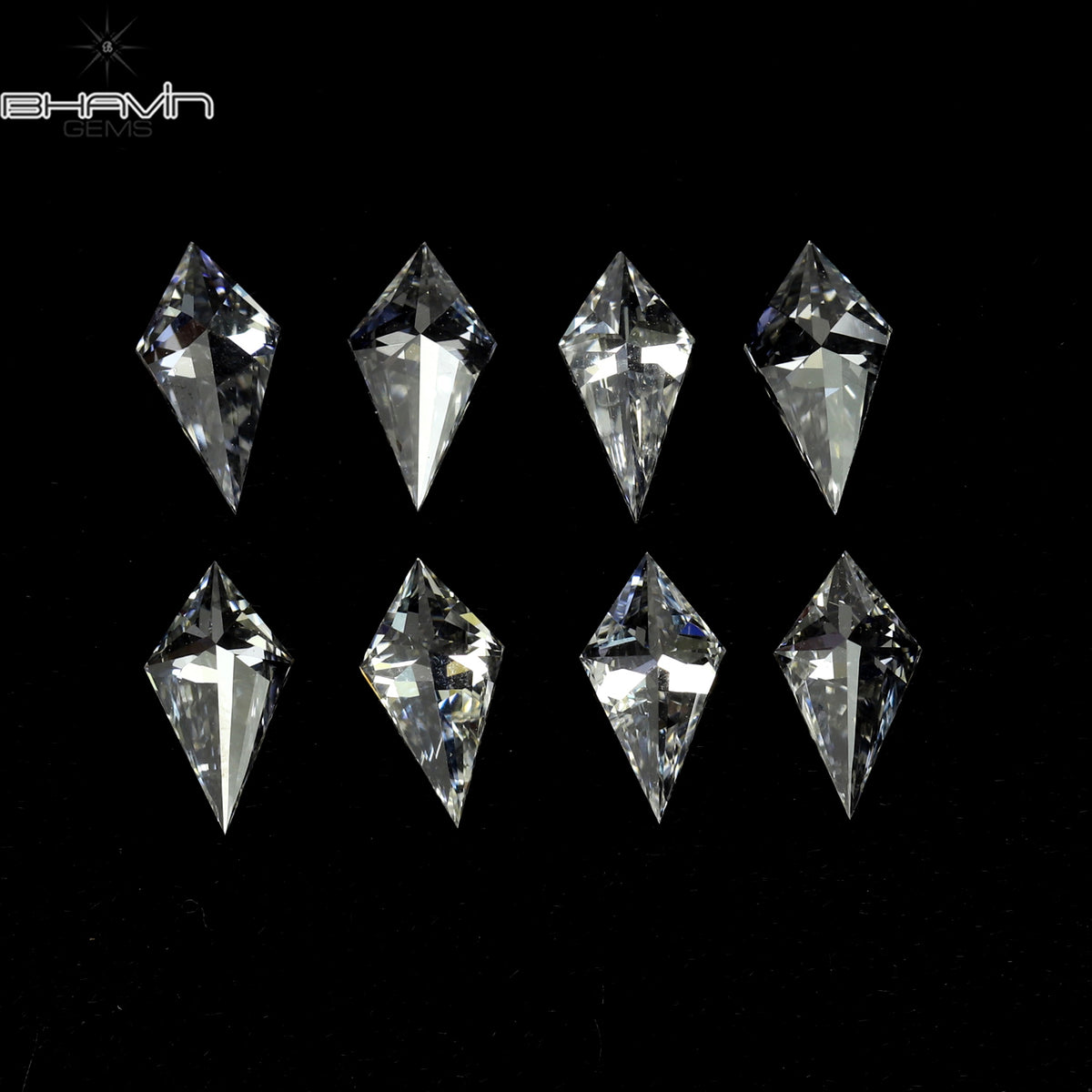 0.10 CT Natural Kite Diamond White (G+) Color Clarity VS (5.00 MM)