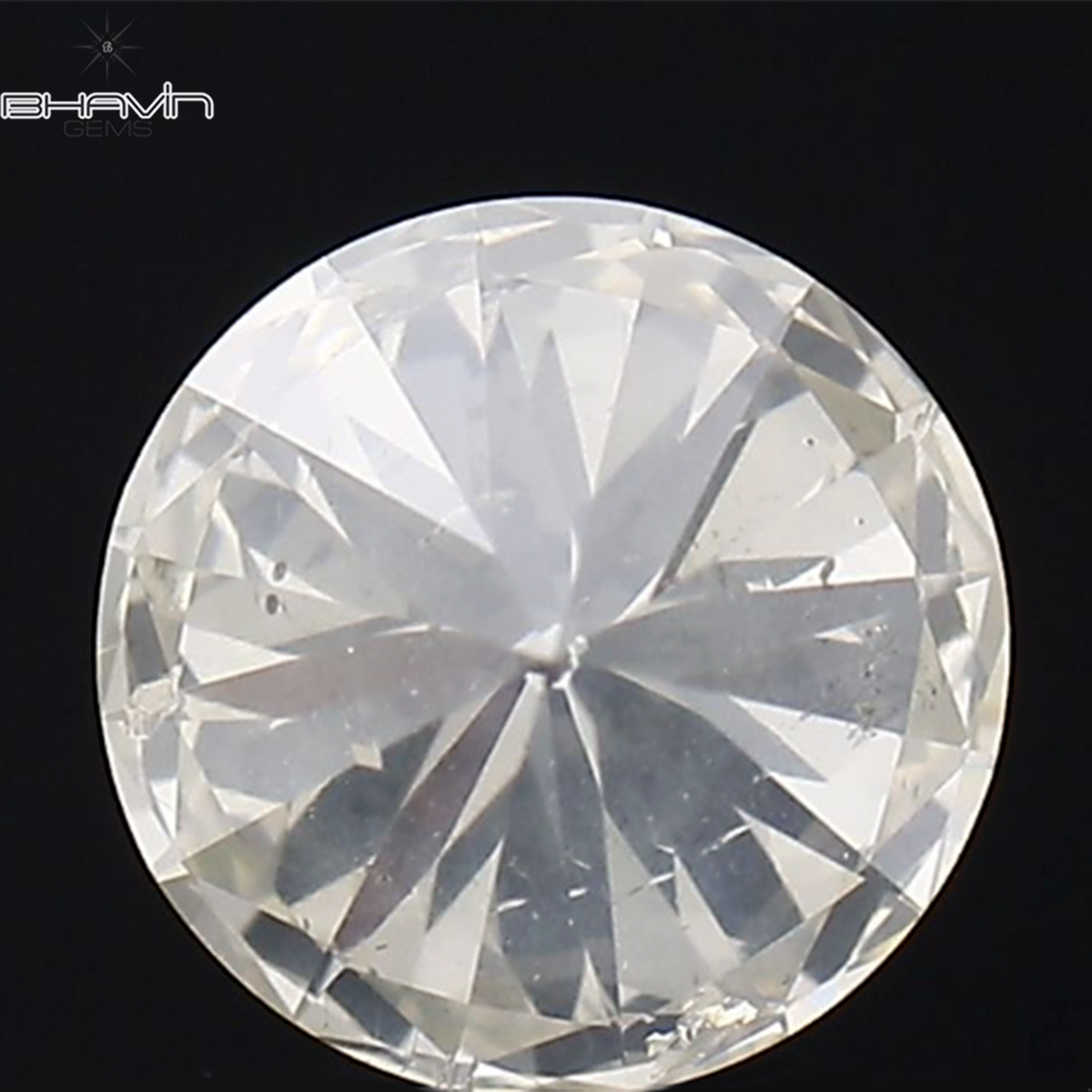 0.51 CT Natural Round Diamond White Color Clarity SI2 (5.00 MM)