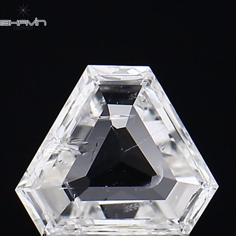 0.22 CT 五角形 天然ダイヤモンド ホワイト カラー SI1 クラリティ (4.68 MM)
