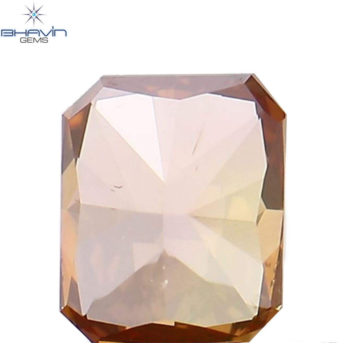 0.22 CT Natural Radiant Diamond Enhanced Pink Color Clarity VS1 (3.97 MM)