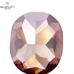 0.27 CT Oval Shape Natural Loose Diamond Pink Color VS1 Clarity (3.91 MM)