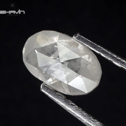 0.38 CT Oval Shape Natural Diamond White Color I3 Clarity (5.80 MM)