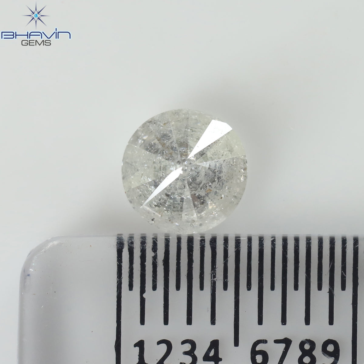 0.65 CT Natural Round Diamond White Color Clarity I3 (5.36 MM)