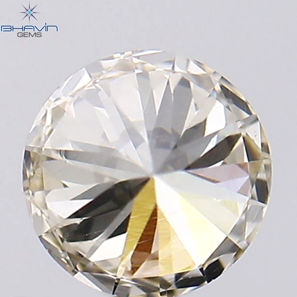 0.41 CT Round Shape Natural Loose Diamond White (K) Color VS1 Clarity (4.70 MM)