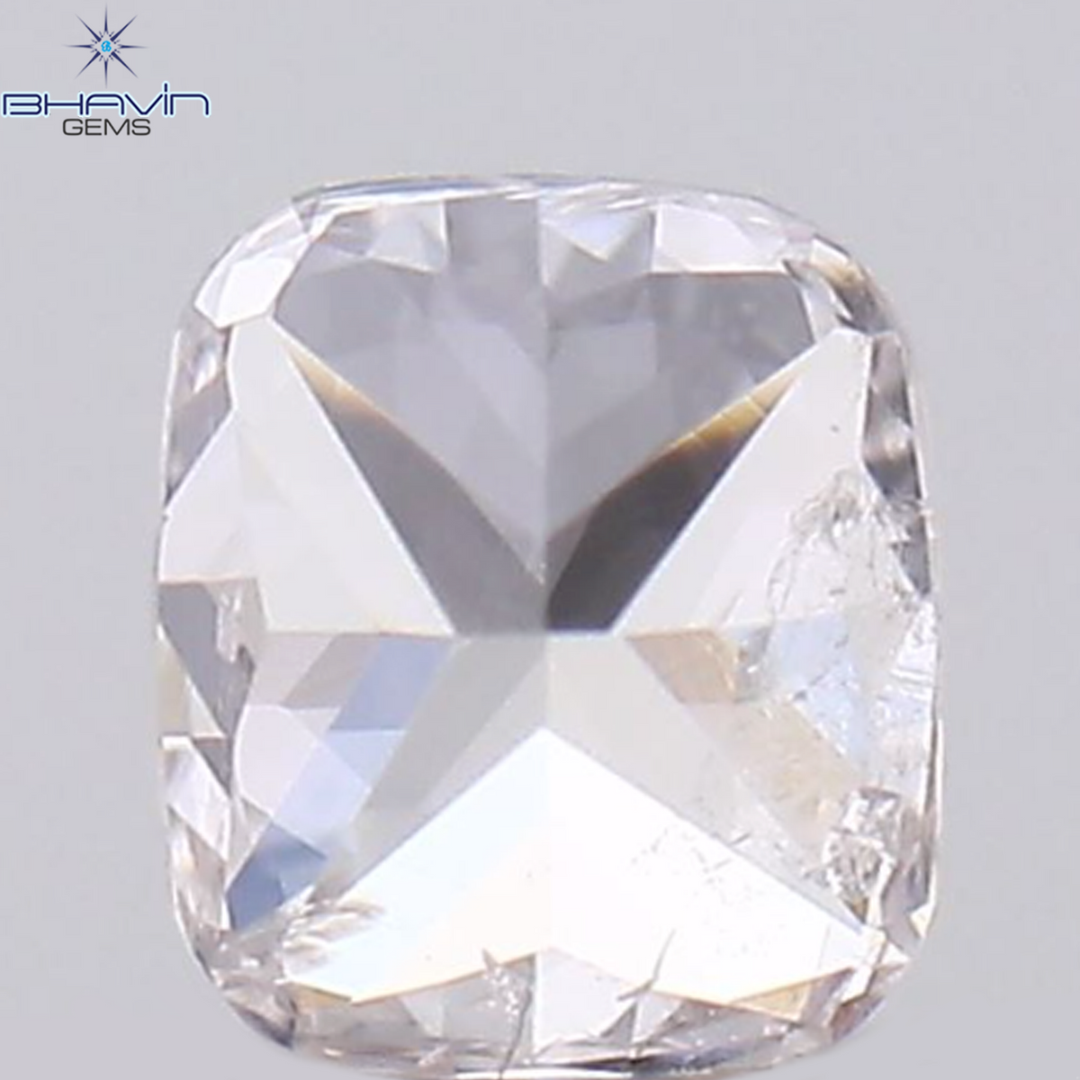 0.05 CT クッションシェイプ 天然ダイヤモンド ピンクカラー VS2 クラリティ (2.28 MM)