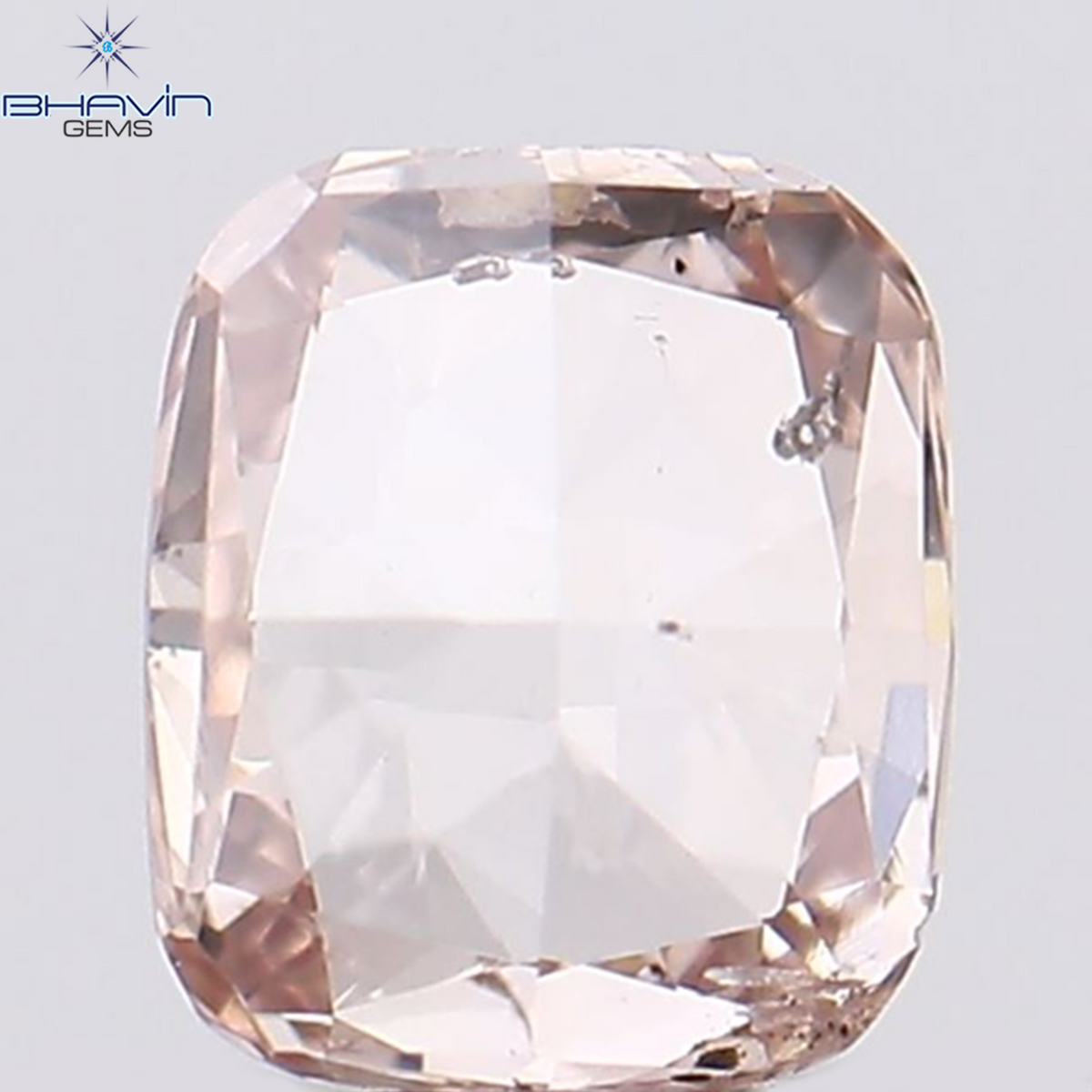 0.06 CT クッションシェイプ 天然ダイヤモンド ピンクカラー VS2 クラリティ (2.30 MM)
