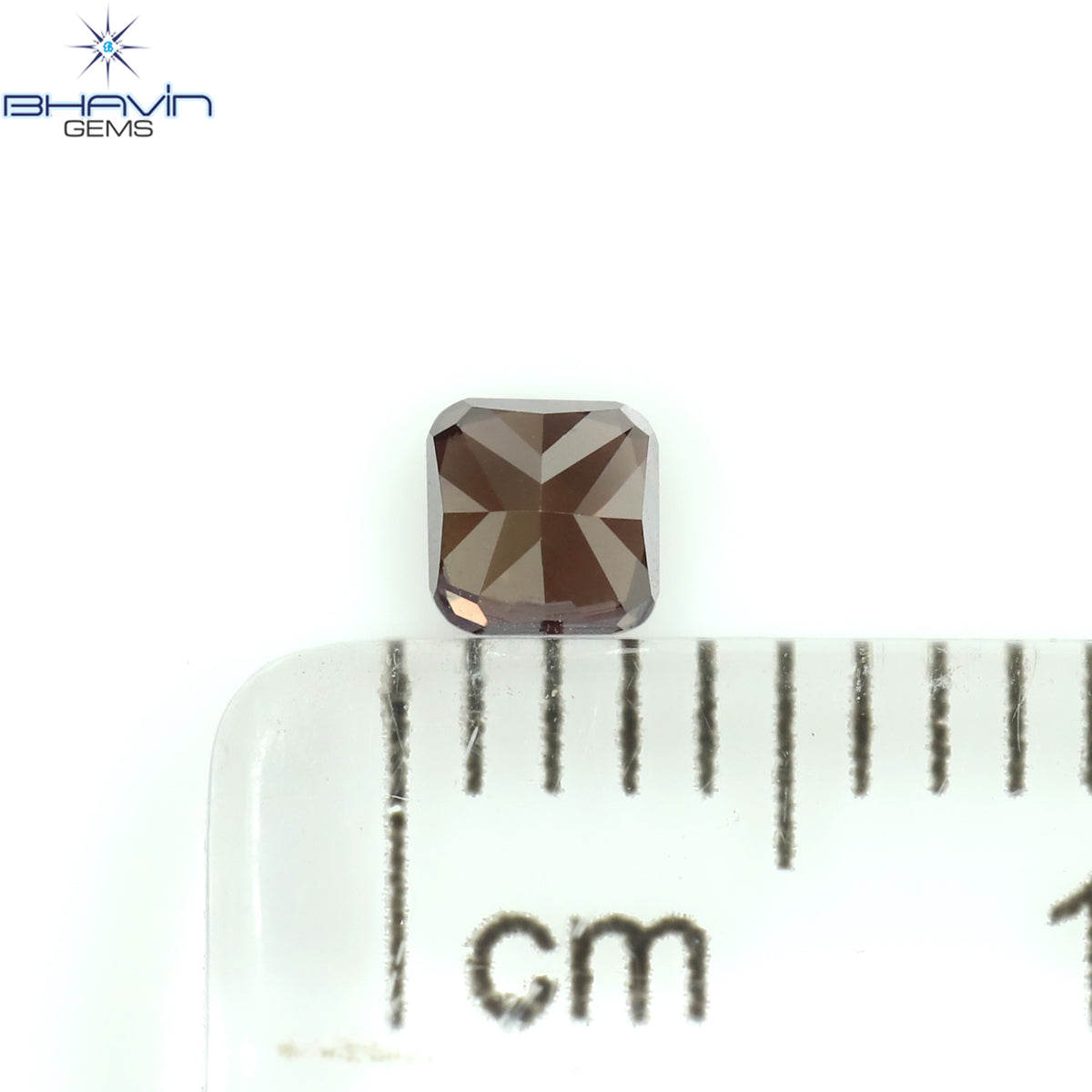 0.18 CT Natural Cushion Diamond Enhanced Pink Color Clarity VS1 (3.06 MM)