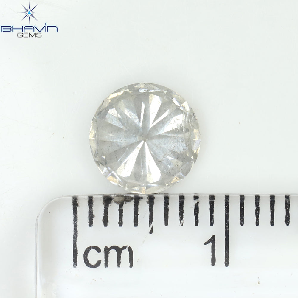 1.55 CT Round Shape Natural Loose Diamond White Color I3 Clarity (7.30 MM)