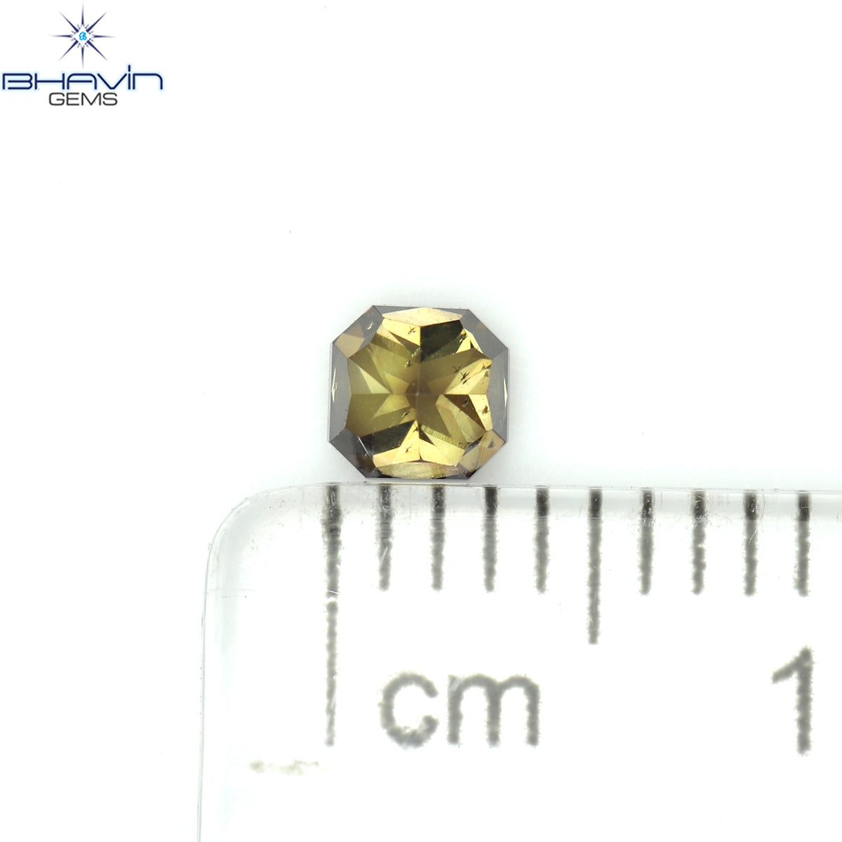 0.29 CT Natural Radiant Diamond Enhanced Pink Color Clarity SI1 (3.50 MM)
