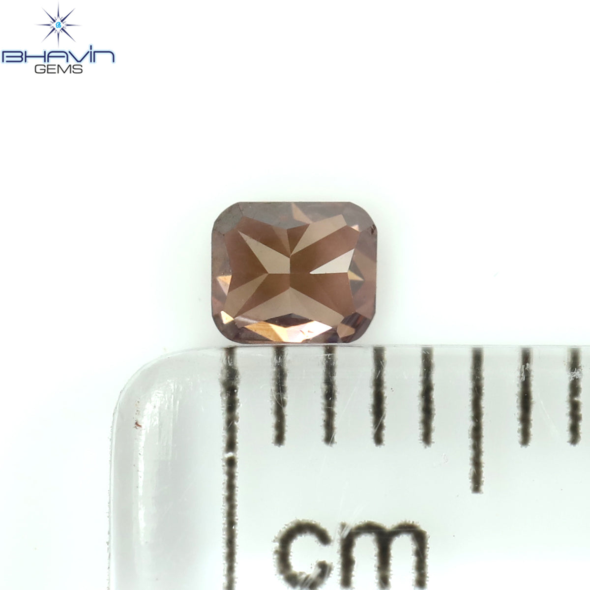 0.19 CT クッション シェイプ ナチュラル ルース ダイヤモンド 強化ピンク色 VS1 クラリティ (3.42 MM)