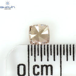 0.18 CT Cushion Shape Natural Diamond Pink (Argyle) Color SI1 Clarity (3.24 MM)