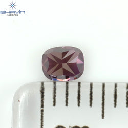 0.20 CT Cushion Shape Natural Loose Diamond Enhanced Pink Color VS1 Clarity (3.53 MM)