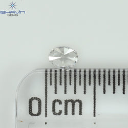 0.06 CT オーバル シェイプ ナチュラル ダイヤモンド ホワイト カラー VS2 クラリティ (3.15 MM)