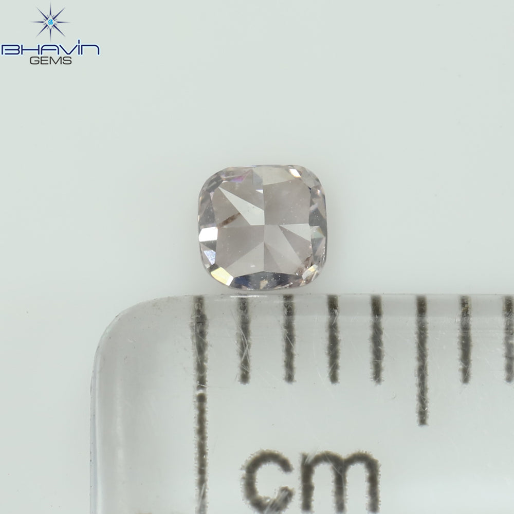 0.06 CT クッションシェイプ 天然ダイヤモンド ピンクカラー VS2 クラリティ (2.30 MM)