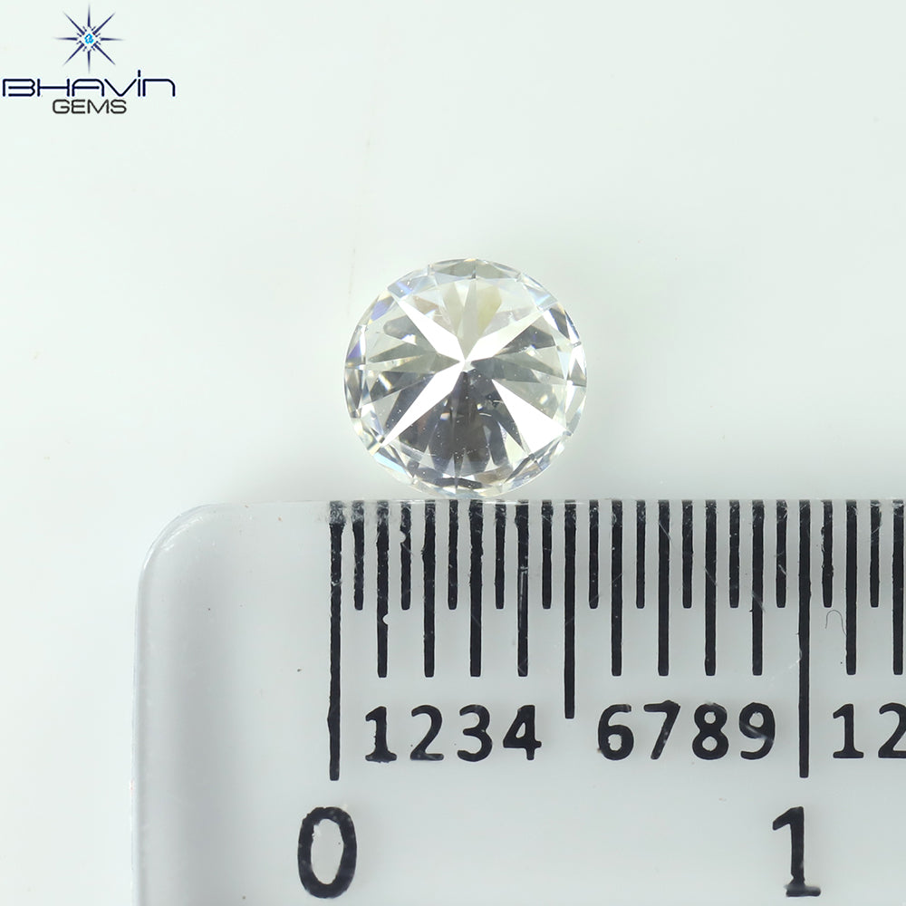 0.53 CT Natural Round Diamond Enhanced E Color Clarity VS1 (5.20 MM)
