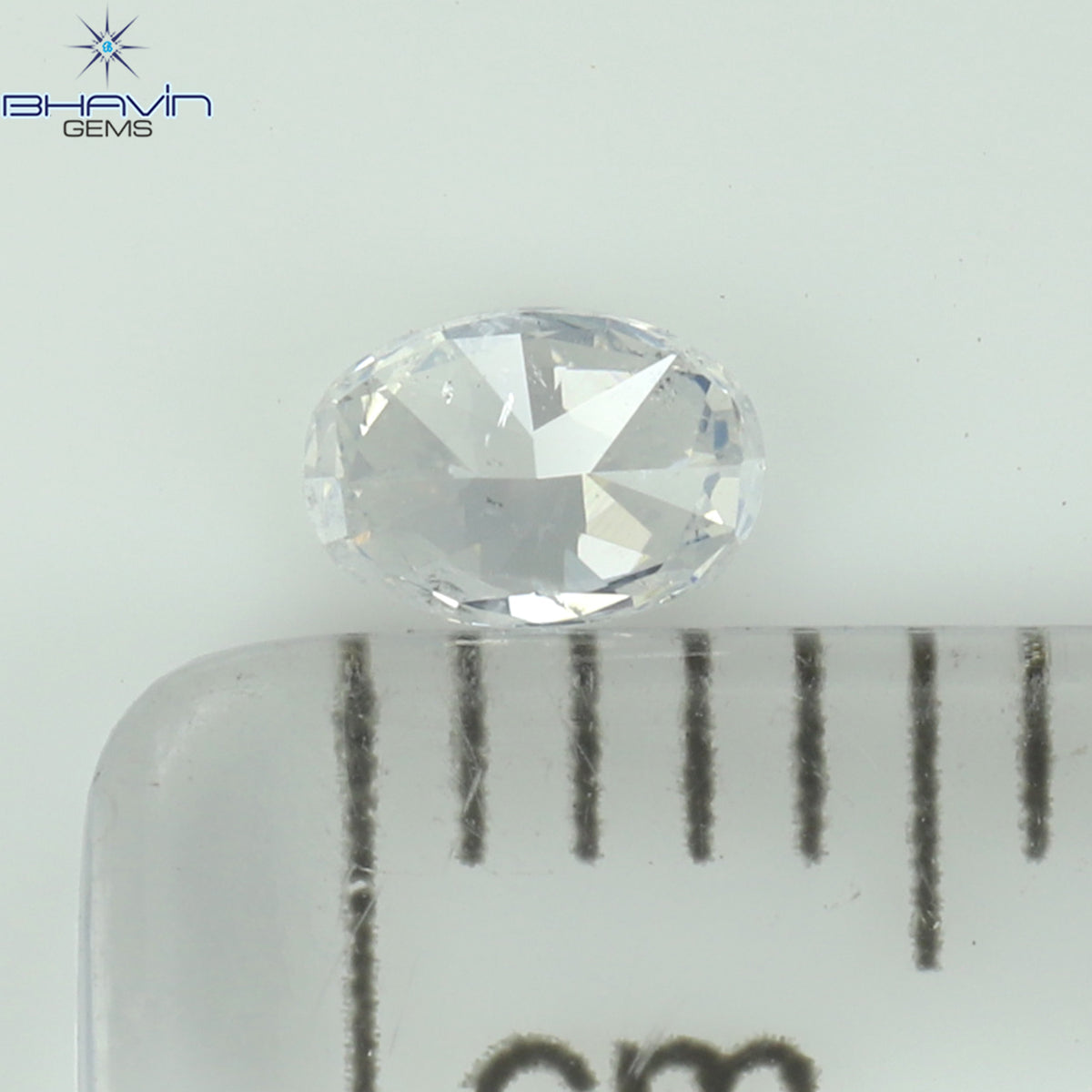 0.22 CT 楕円形 天然ダイヤモンド ピンク色 I1 クラリティ (4.28 MM)