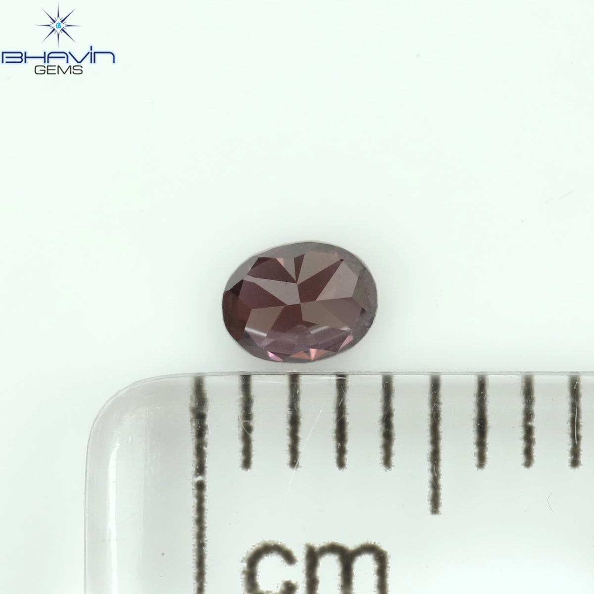 0.12 CT Natural Oval Diamond Enhanced Pink Color Clarity VS1 (3.40 MM)