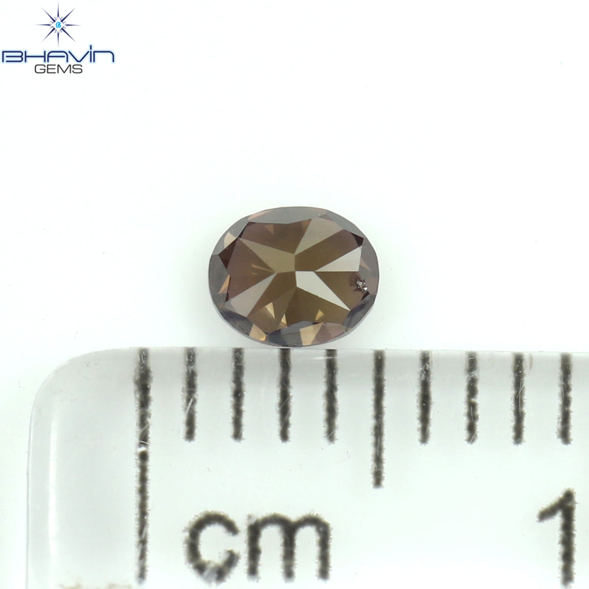 0.19 CT Natural Oval Diamond Enhanced Pink Color Clarity VS2 (3.17 MM)