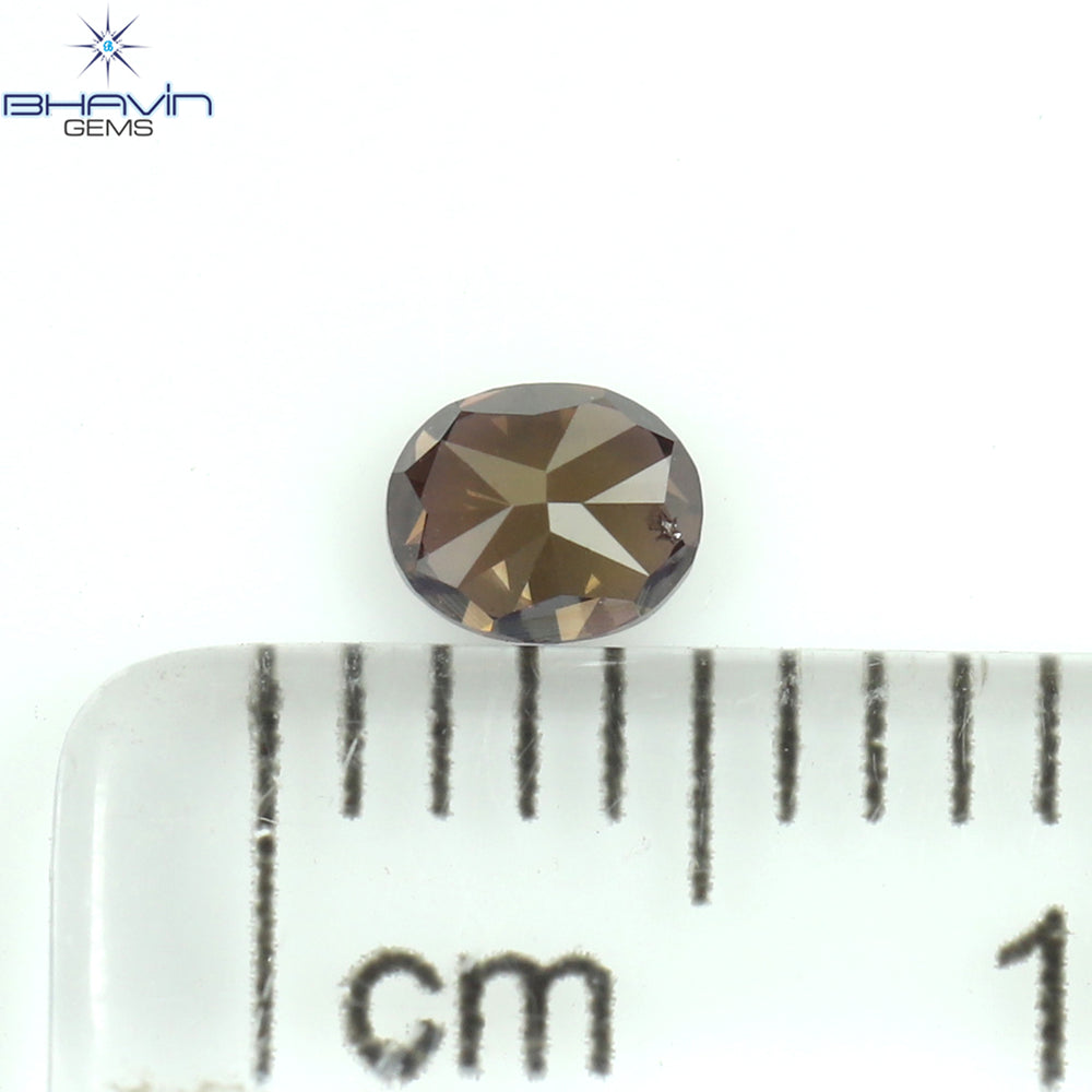 0.19 CT Oval Shape Natural Loose Diamond Pink Color VS2 Clarity (3.71 MM)