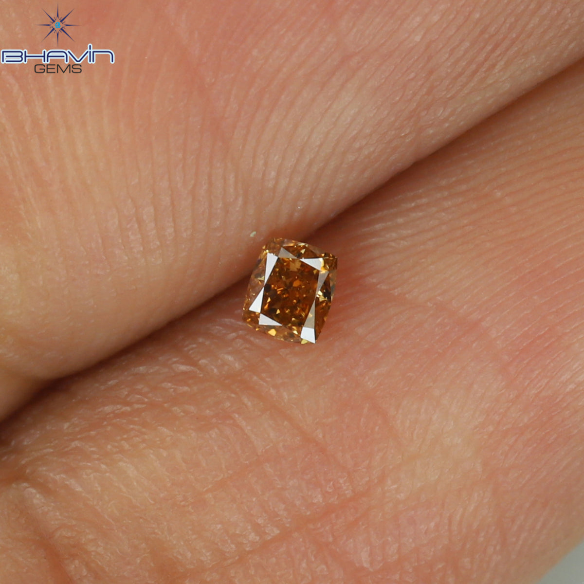 0.05 CT クッションシェイプ 天然ダイヤモンド ピンクカラー VS2 クラリティ (2.28 MM)