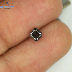 0.30 CT Radiant Shape Natural Diamond Pink Color I3 Clarity (3.77 MM)