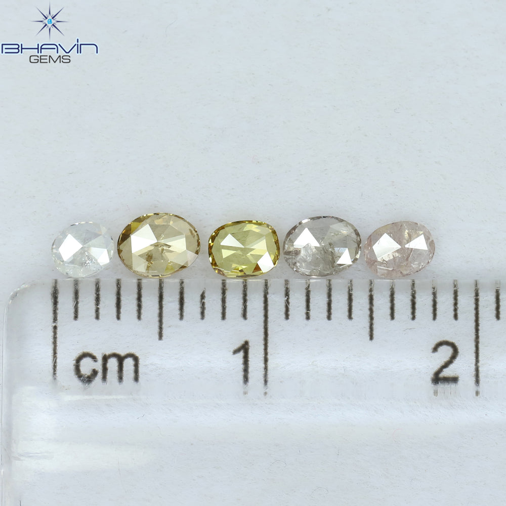 0.05 CT クッションシェイプ 天然ダイヤモンド ピンク色 VS1 クラリティ (2.06 MM)