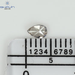 0.17 CT ペアシェイプ ナチュラル ダイヤモンド ピンク色 VS1 クラリティ (4.06 MM)